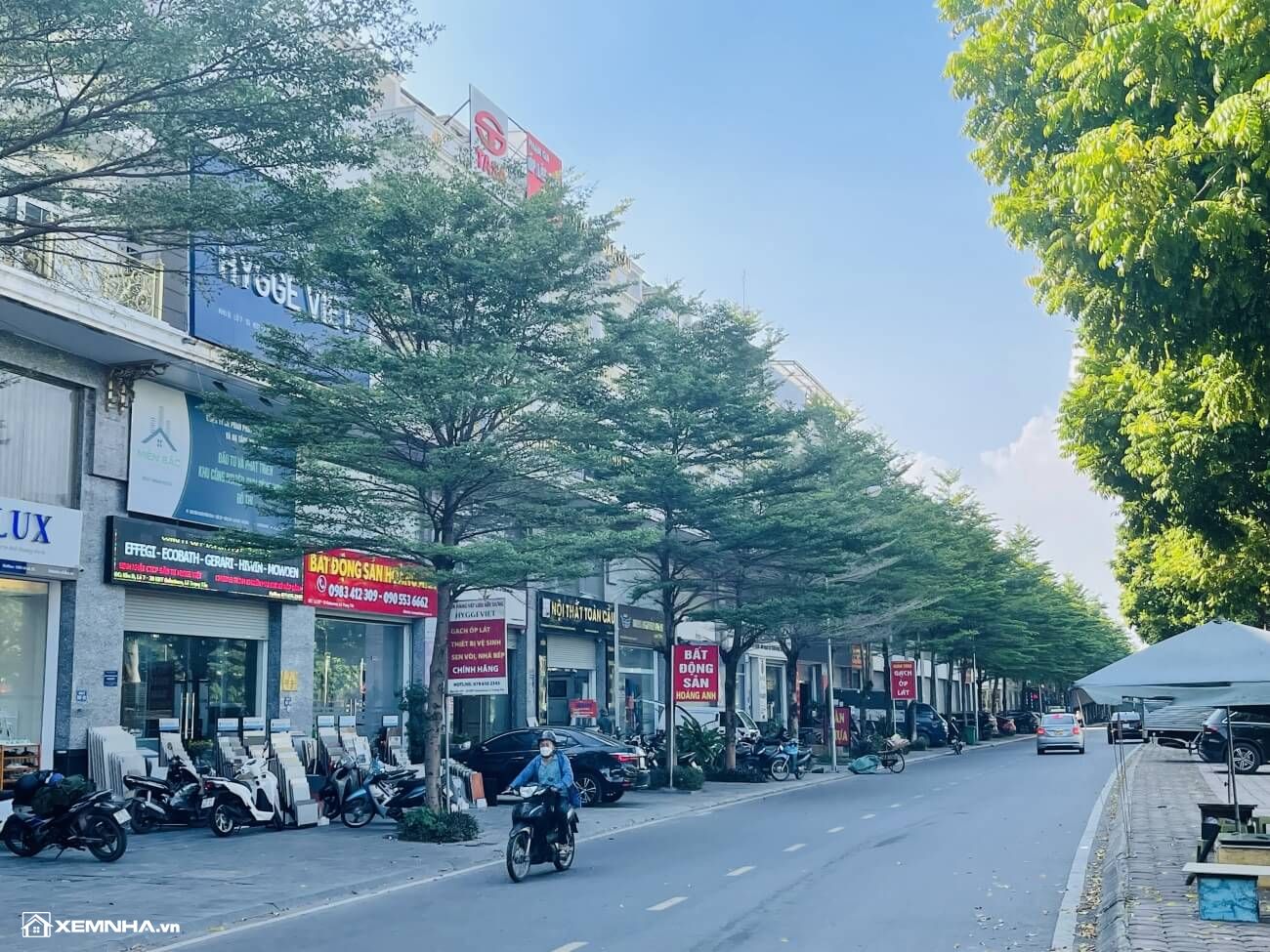 Thực tế shophouse Geleximco