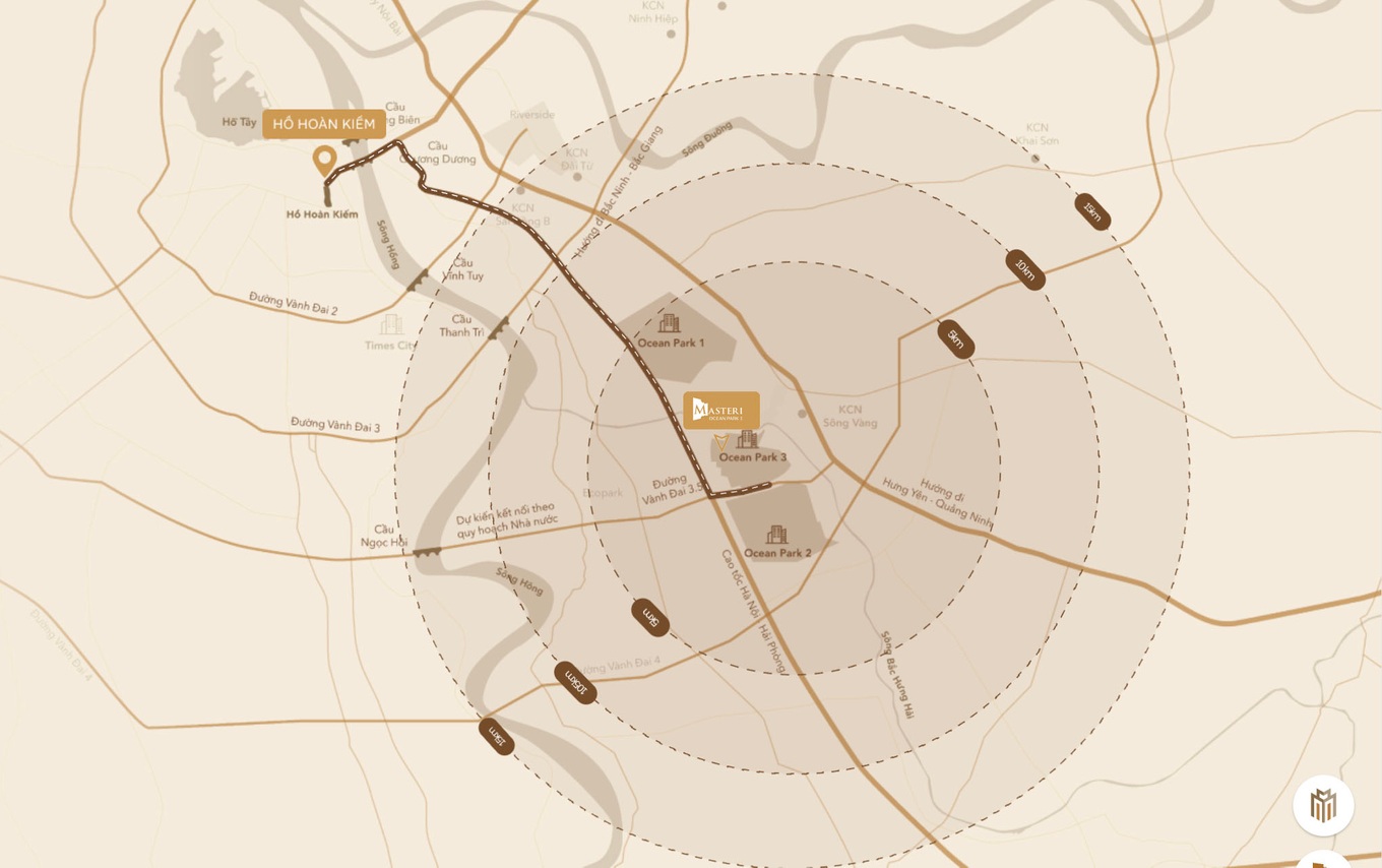 Dự án sở hữu vị trí đắc đảm bảo tiềm năng tăng giá mạnh mẽ khi hạ tầng hoàn thiện